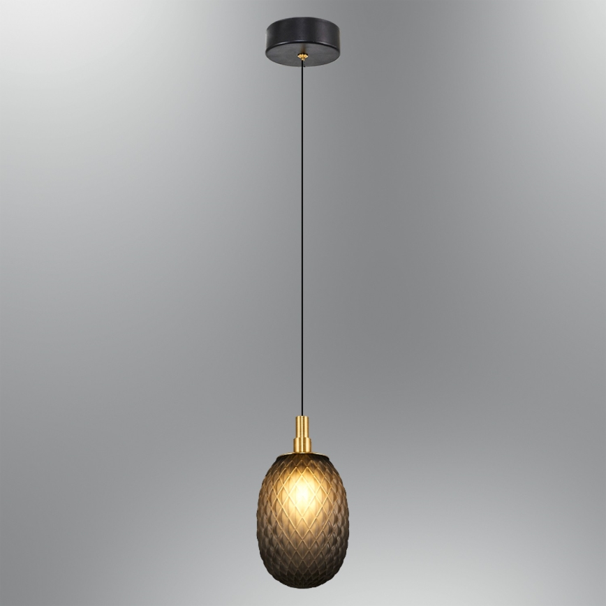 Pendelleuchte CACTUS mit Kabel, 1x G9/5W/230V, schwarz