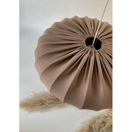 Pendelleuchte CAFEE mit Kabel 1xE27/40W/230V Ø 52 cm, braun