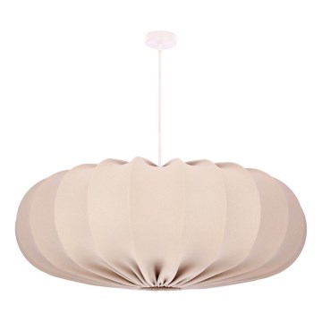 Pendelleuchte CAFEE mit Kabelaufhängung 1xE27/40W/230V, Ø 66 cm, Beige