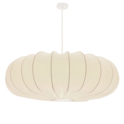 Pendelleuchte CAFEE mit Seilaufhängung, 1×E27/40W/230V, Ø 66 cm, weiß