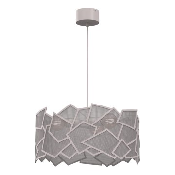 Pendelleuchte CAMO 3xE27/15W/230V beige