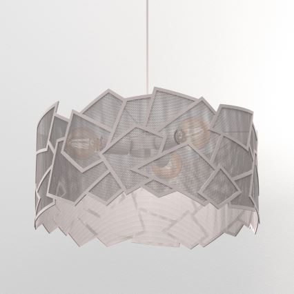 Pendelleuchte CAMO 3xE27/15W/230V beige