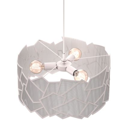 Pendelleuchte CAMO 3xE27/15W/230V beige