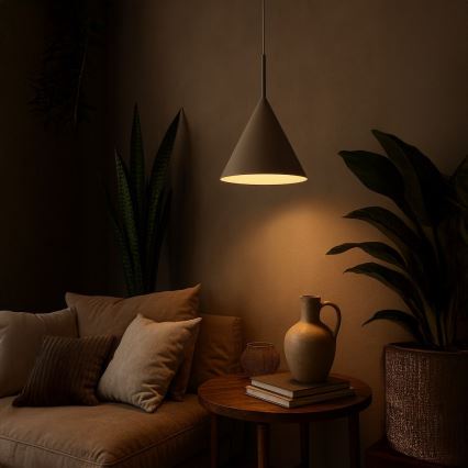 Pendelleuchte CAPITAL 1xGX53/15W/230V Ø 32 cm beige