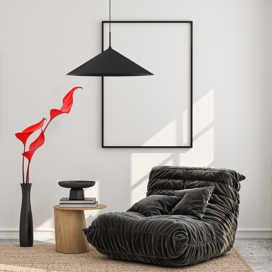 Pendelleuchte CAPITAL 1xGX53/15W/230V, Ø 60 cm, schwarz