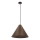 Pendelleuchte CONO 1xE27/40W/230V Mahagoni-Furnier