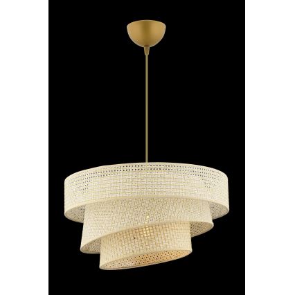 Pendelleuchte COUPER 1xE27/60W/230V cremefarben