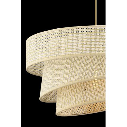 Pendelleuchte COUPER 1xE27/60W/230V cremefarben