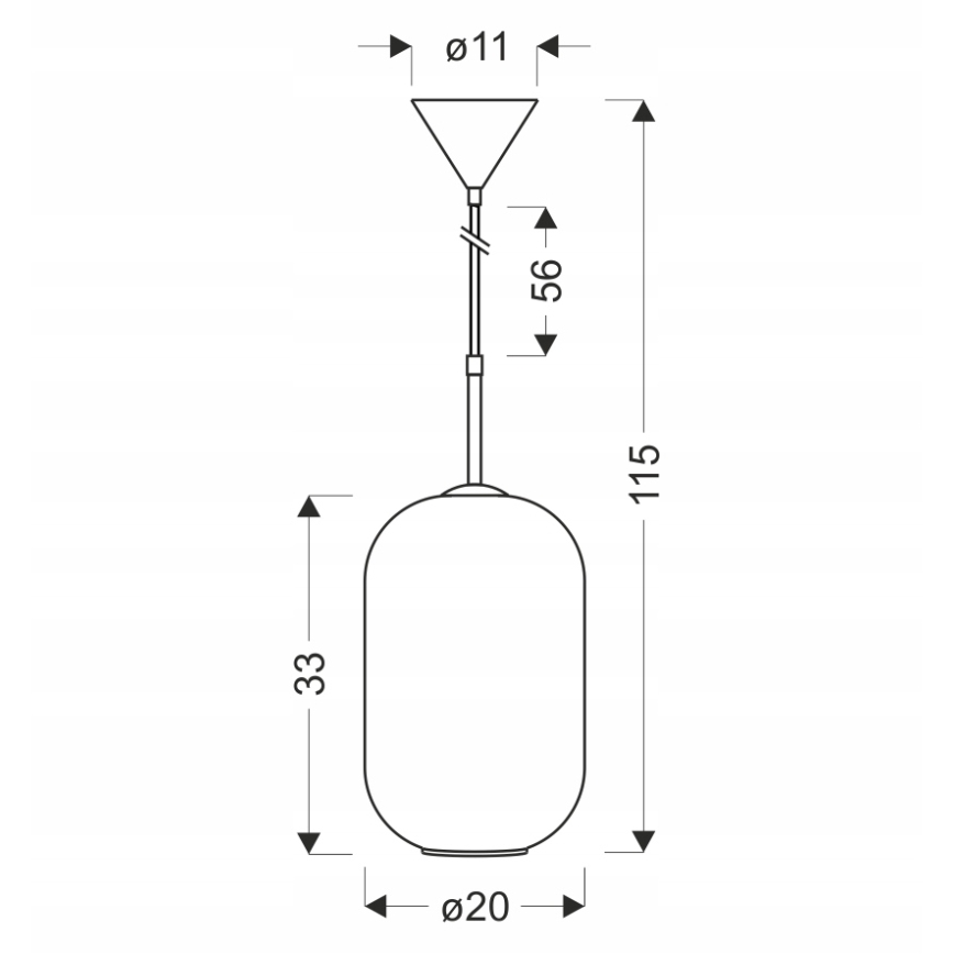Pendelleuchte CRESTO 1xE27/40W/230V weiß/gold