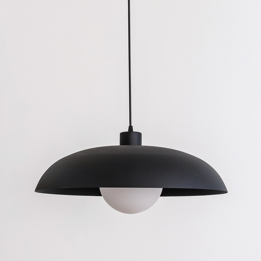 Pendelleuchte ECLIPSE an Kabel 1xE27/15W/230V schwarz