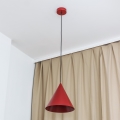 Pendelleuchte ETNA II 1xE27/15W/230V Ø 25 cm rot