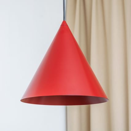 Pendelleuchte ETNA II 1xE27/15W/230V Ø 25 cm rot
