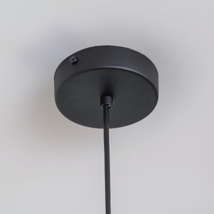 Pendelleuchte ETNA II mit Kabel, 1xE27/15W/230V, Ø 25 cm, schwarz