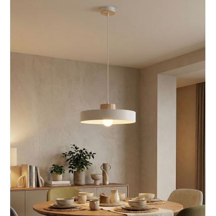 Pendelleuchte KIVI mit Kabel 1xE27/15W/230V weiß