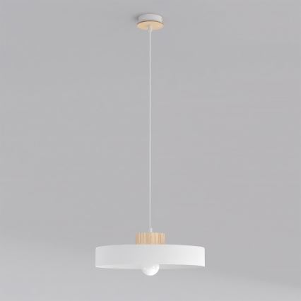 Pendelleuchte KIVI mit Kabel 1xE27/15W/230V weiß