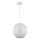 Pendelleuchte mit Kabel DANA 1x E27/15W/230V Ø 25 cm weiß