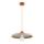 Pendelleuchte mit Kabel ETERI 1xE27/15W/230V beige/kupferfarben