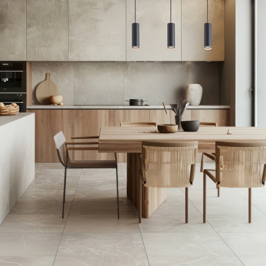 Pendelleuchte mit Kabel für das Schienensystem PIPE 3xGU10/10W/230V schwarz