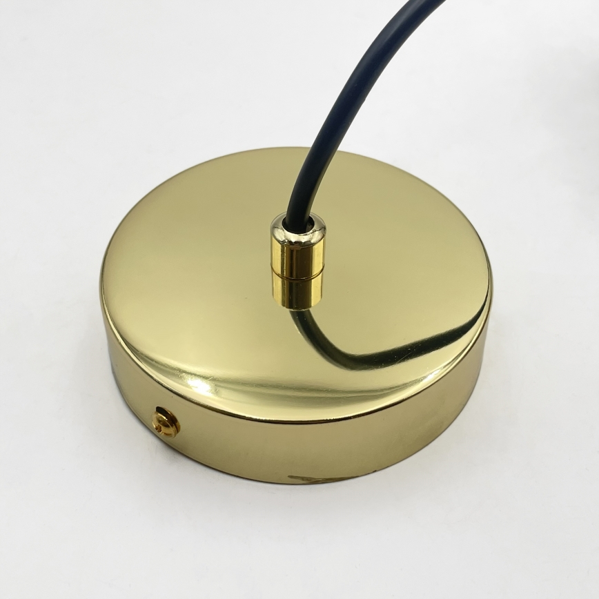 Pendelleuchte mit Kabel LIAH 1xE27/15W/230V gold/rauchbraun