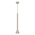 Pendelleuchte mit Kabel MAZZO 1xGU10/8W/230V beige