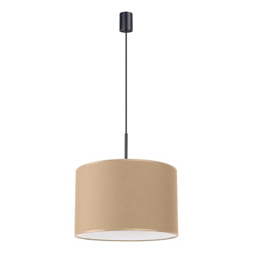 Pendelleuchte mit Kabel NEVIA 1xE27/15W/230V Ø 40 cm taupe