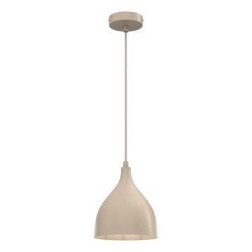 Pendelleuchte mit Kabel NOAK CLASSIC 1xE27/15W/230V beige