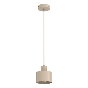 Pendelleuchte mit Kabel PARKLA 1xE27/15W/230V beige