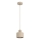 Pendelleuchte mit Kabel PARKLA 1xE27/15W/230V beige