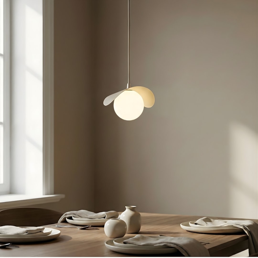 Pendelleuchte mit Kabel RITUAL 1xG9/8W/230V beige