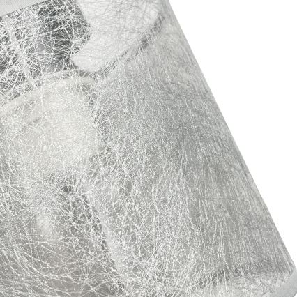 Pendelleuchte mit Kabel ROSA 1xE27/60W/230V schwarz/grau