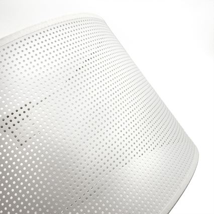 Pendelleuchte mit Kabel SIRJA PLISADO 1xE27/15W/230V Ø 35 cm weiß