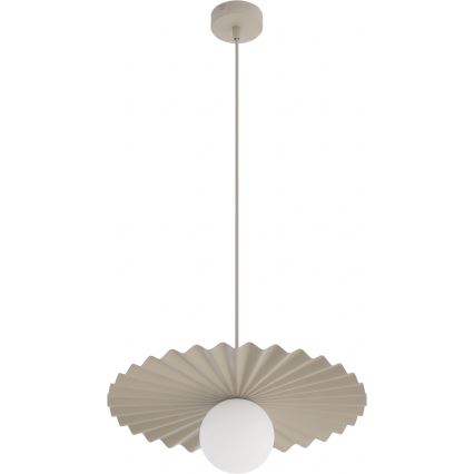 Pendelleuchte mit Kabel UMBRA 1xG9/8W/230V beige