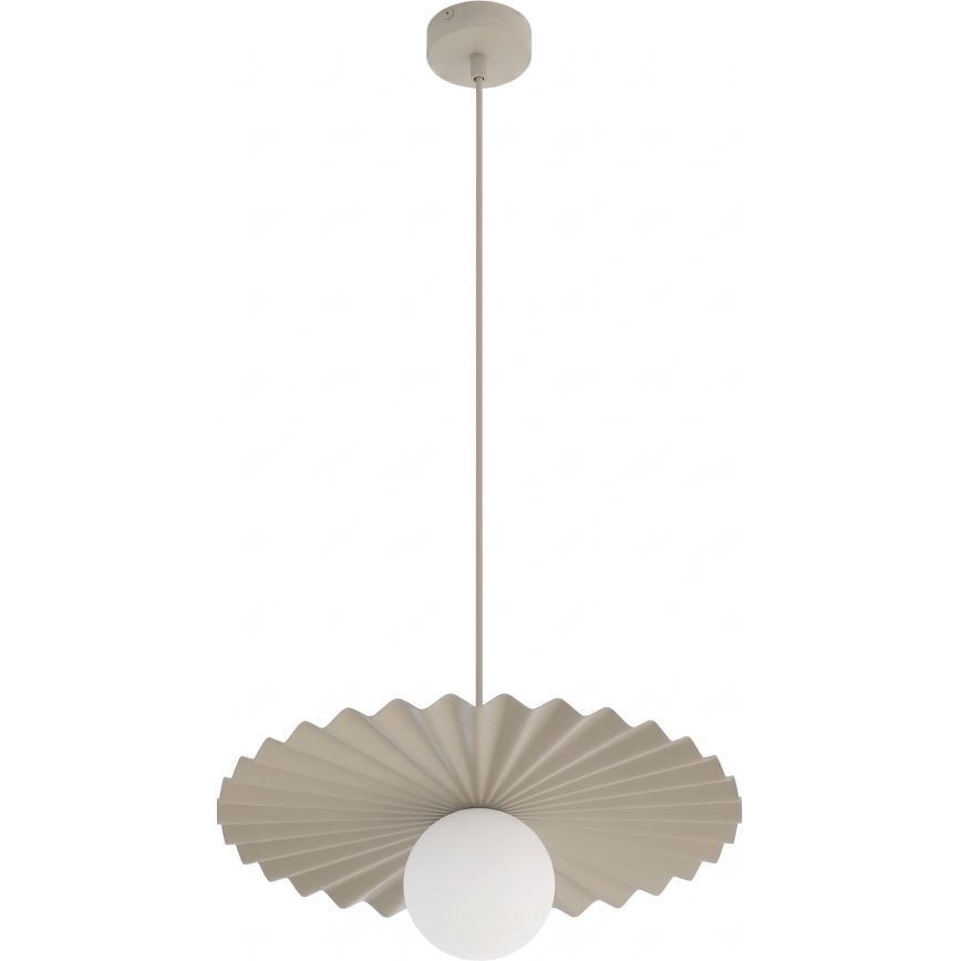 Pendelleuchte mit Kabel UMBRA 1xG9/8W/230V beige