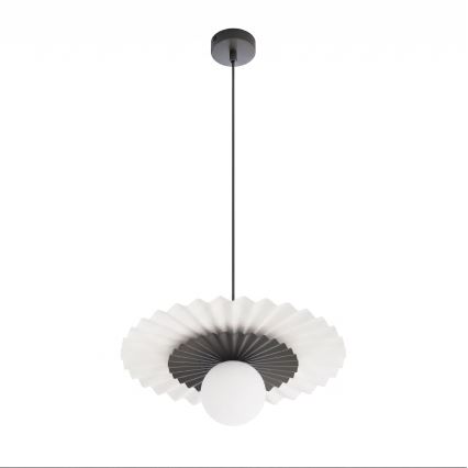 Pendelleuchte mit Kabel UMBRA 1xG9/8W/230V schwarz/weiß