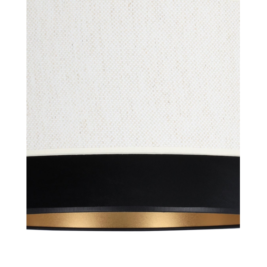 Pendelleuchte NATIA 1 x E27, max. 60 W, 230 V, Ø 45 cm, weiß/schwarz