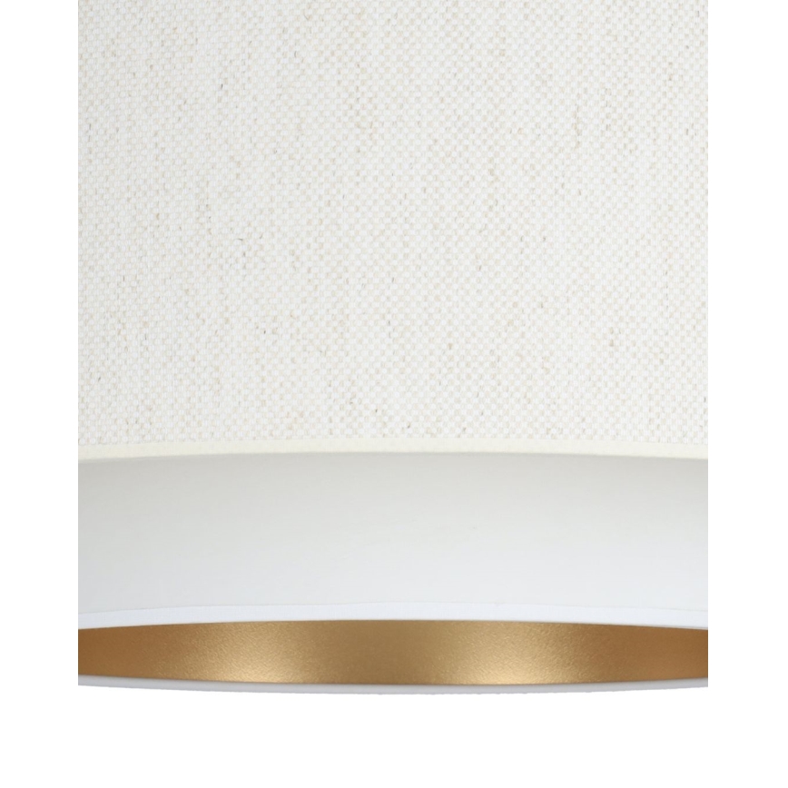 Pendelleuchte NATIA mit Kabel, 1x E27/60W/230V, Ø 45 cm, weiß