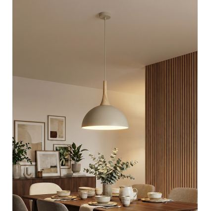 Pendelleuchte NAUTICA mit Kabelaufhängung 1xGX53/12W/230V beige