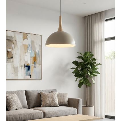 Pendelleuchte NAUTICA mit Kabelaufhängung 1xGX53/12W/230V beige