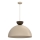 Pendelleuchte NEVIS, 1xE27/15W/230V, Durchmesser 50 cm, beige