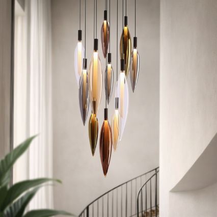 Pendelleuchte NORDIC 11xG9/5W/230V schwarz