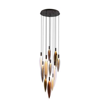 Pendelleuchte NORDIC 11xG9/5W/230V schwarz