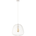 Pendelleuchte OVELLA mit Kabelaufhängung, 1xE27/15W/230V, Ø 36 cm, creme