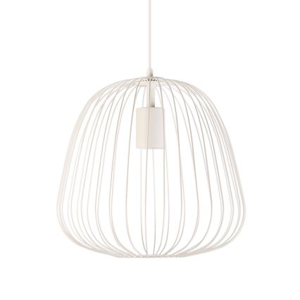 Pendelleuchte OVELLA mit Kabelaufhängung, 1xE27/15W/230V, Ø 36 cm, creme