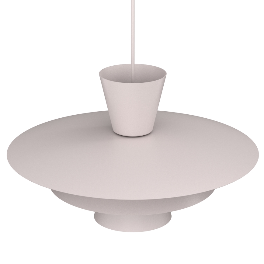 Pendelleuchte PLATO 1x E27/15W/230V cremefarben