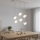 Pendelleuchte RITUAL 6xG9/8W/230V weiß