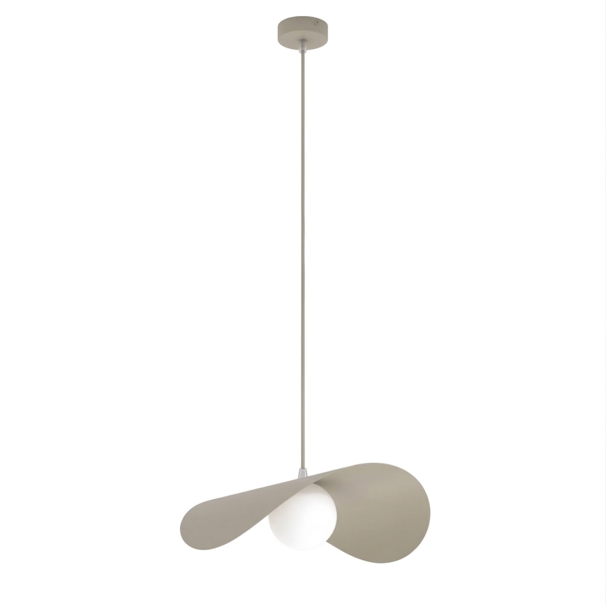 Pendelleuchte RITUAL mit Kabel, 1xG9/8W/230V, beige
