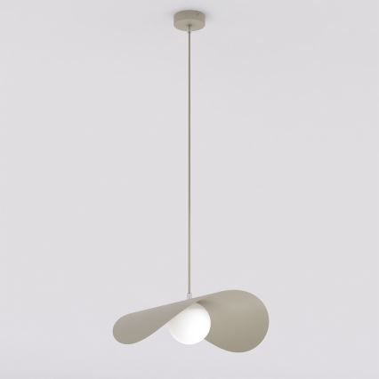 Pendelleuchte RITUAL mit Kabel, 1xG9/8W/230V, beige