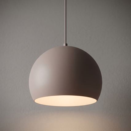 Pendelleuchte SOOL 1xE27/15W/230V Ø 27 cm creme