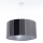 Pendelleuchte STRIPES 1xE27/60W/230V Ø 60 cm grau