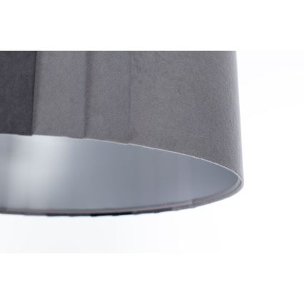 Pendelleuchte STRIPES 1xE27/60W/230V Ø 60 cm grau